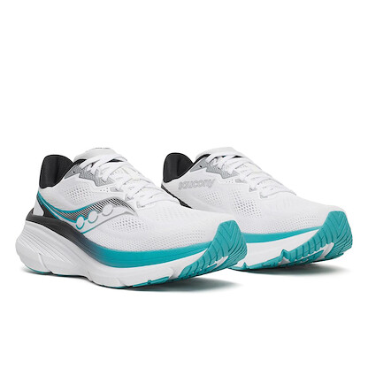 Saucony Men's Guide 19 White/Tranquil Running Shoe - S101408-1008