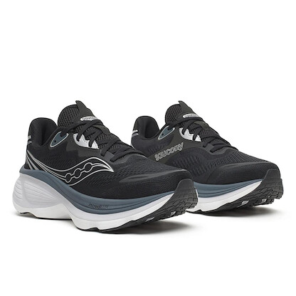 Saucony Men's Hurricane 26 Black/Silver Running Shoe - S101098-1008