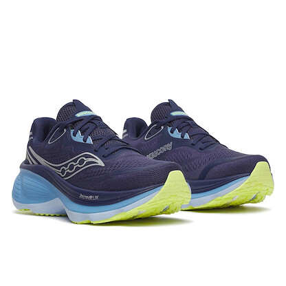 Saucony Women's Hurricane 26 Wide Naval/Skyward Running Shoe - S101110-1001