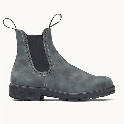 Blundstone Women's Originals High Top Chelsea Boots Rustic Black - 1630
