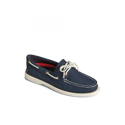Sperry Women's Authentic Original™ 2-Eye Boat Shoe Wide Navy - 13934319