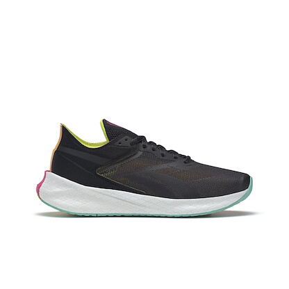 Reebok Men's Floatride Energy Symmetros Running Shoe Core Black/Pure Grey 8/Pixel Mint - G55920