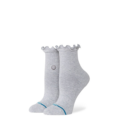 Stance Women's Ruffle Icon Quarter Heathergrey - W345BD25RU-HGR