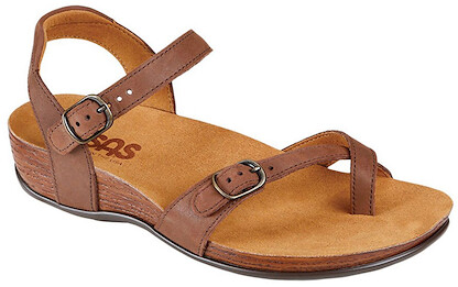 SAS Women's Pampa Toe Loop Sandal Chocolate - 2520-076