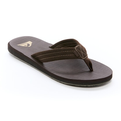 Quiksilver Men's Carver Suede Core Sandal Dark Brown - CQ10086M_GXYBAG26_M-E-Dk
