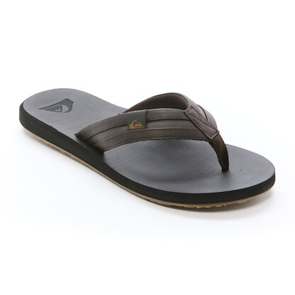Quiksilver Men's Carver Squish Sandal Dark Brown - CQ10101M_GXYBAG26_M-E-Dk