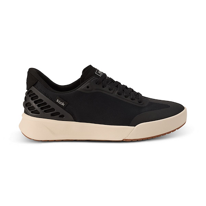 Kizik Men's Austin Hands-Free Sneaker Black/WhiteCap Gray - MAUS2503