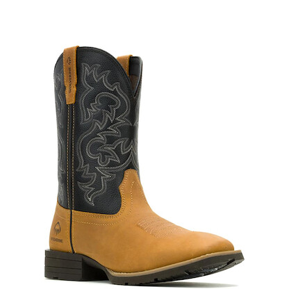 Wolverine Men's 10" Wheatland SDL Wheat Steel Toe Pull-On Work Boot - W261129