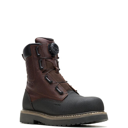 Wolverine Men's 8" Reloader Hypr Boa Dark Chocolate Composite Toe Work Boot -  W261120