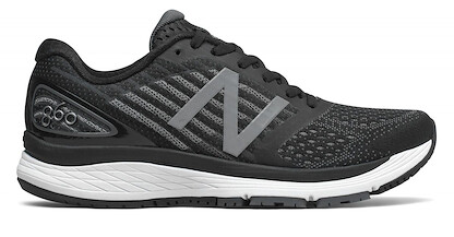 New Balance Women's W860 v9 Running Shoes Black/White - W860BK9