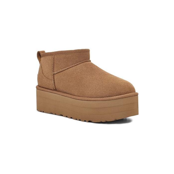 UGG Women's Classic Ultra Mini Platform Boots Chestnut - 1135092-CHE