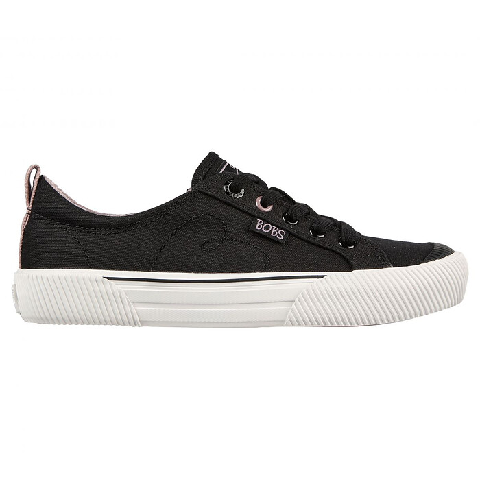 Skechers Women's BOBS B Wilder - Casual Clash Sneaker Black - 113876-BLK