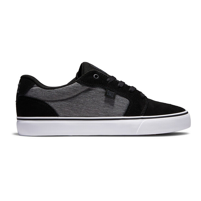 DC Shoes Men's Anvil Shoes Grey/Black/White - 303190-GBW