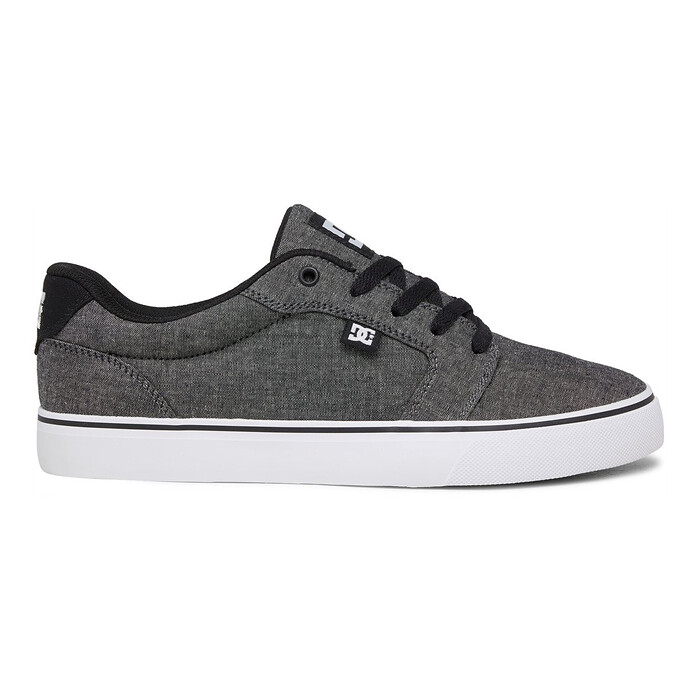 DC Shoes Men's Anvil Shoes Black Resin - 303190-KRN