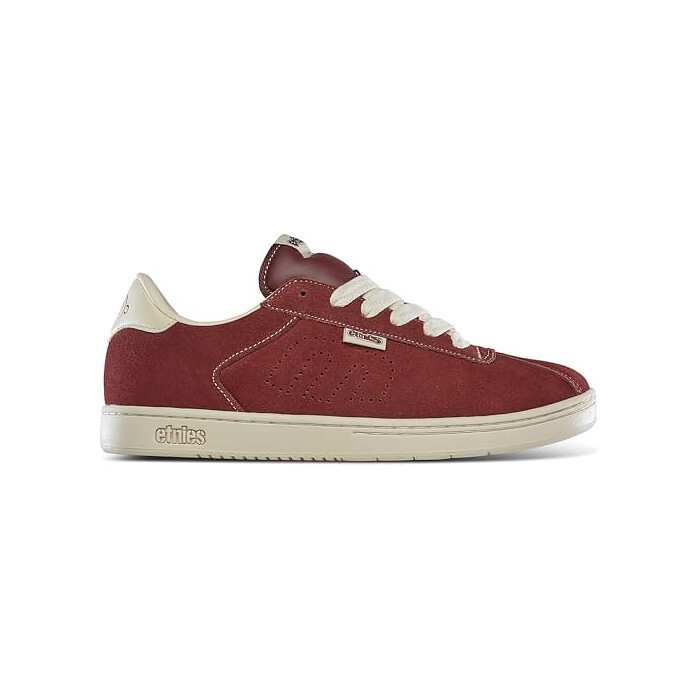 Etnies Men Scam, Burgundy/Tan, 10 Medium