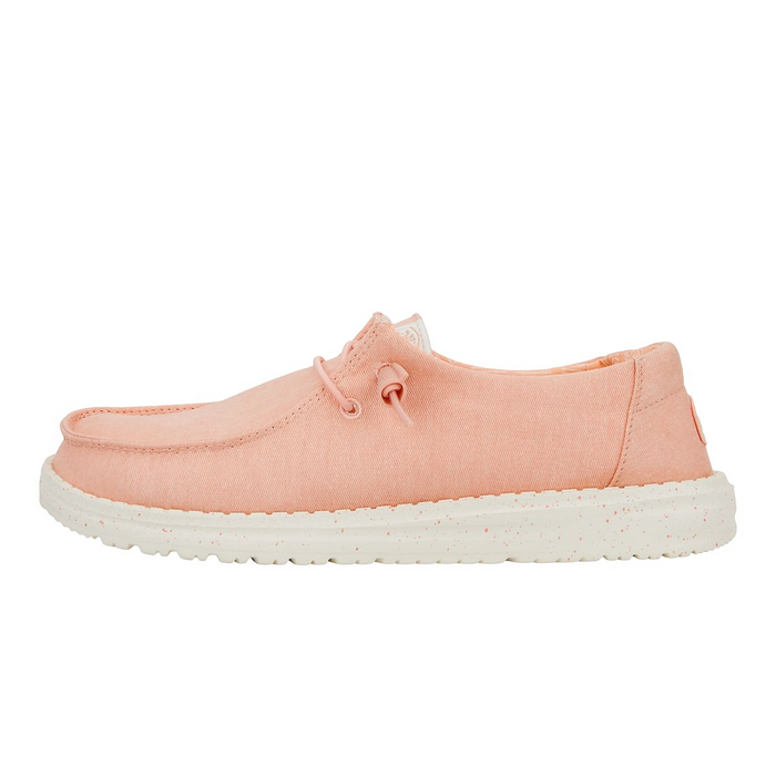 HEY DUDE Shoes Women's Wendy Stretch Canvas Peach - 40902-830