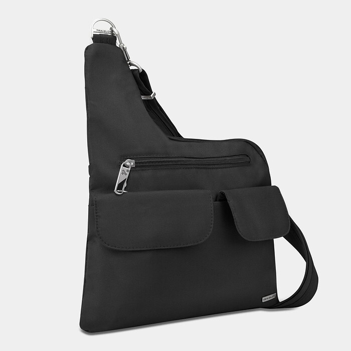 Travelon Anti-Theft Classic Crossbody Bag Black - 42373-500