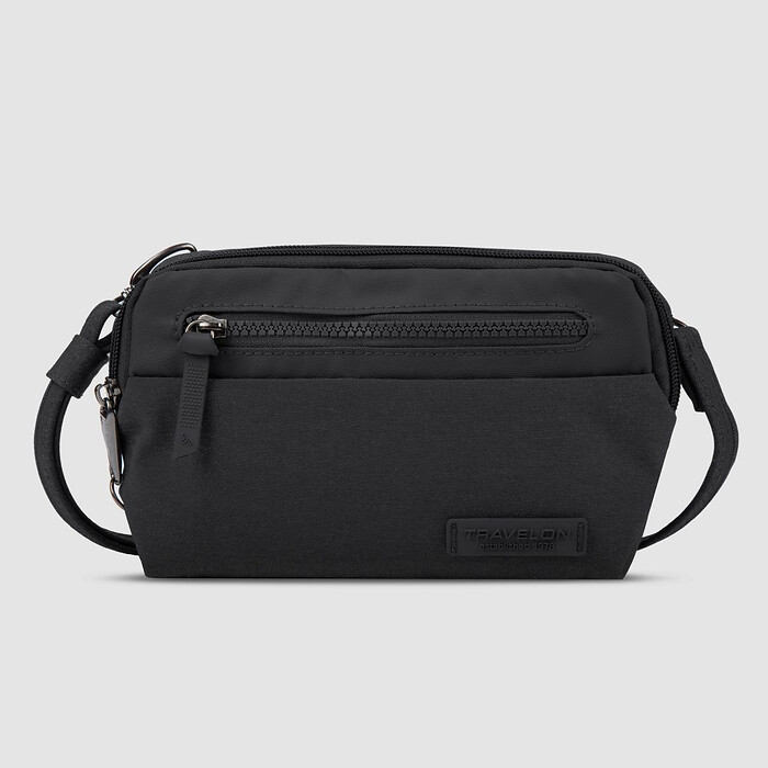 Travelon Anti-Theft Metro Convertible Small Crossbody Black - 43416-500