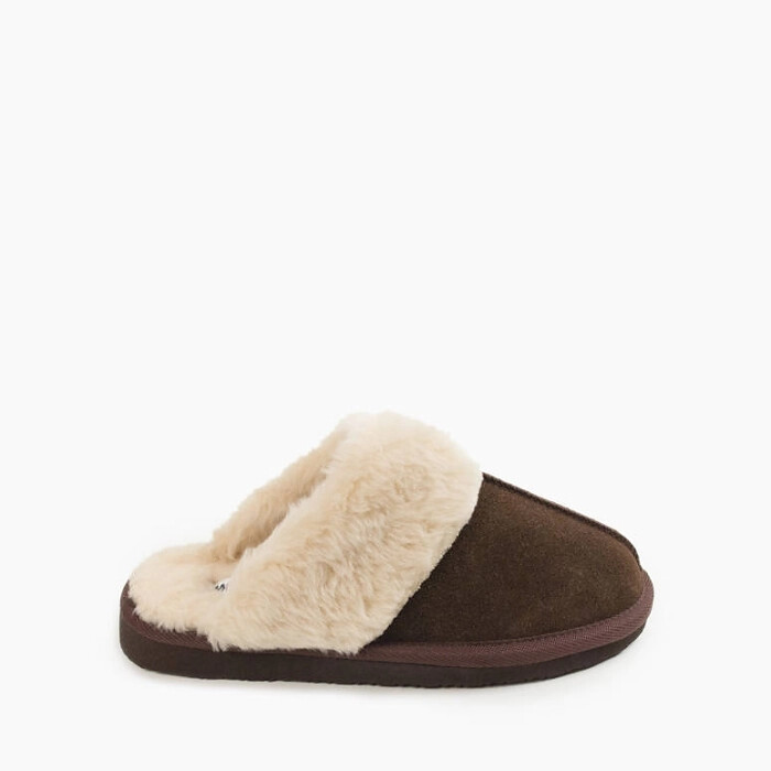 Minnetonka Women's Chesney Slipper Chocolate - 40882-CHO