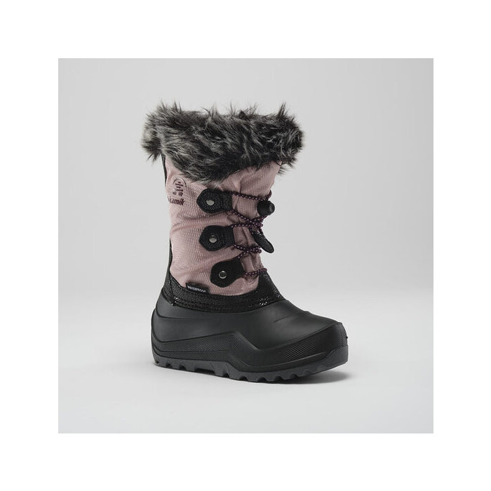 Kamik Girl's Powdery 3 Insulated Waterproof Winter Boot Light Pink - NF4421-LPK