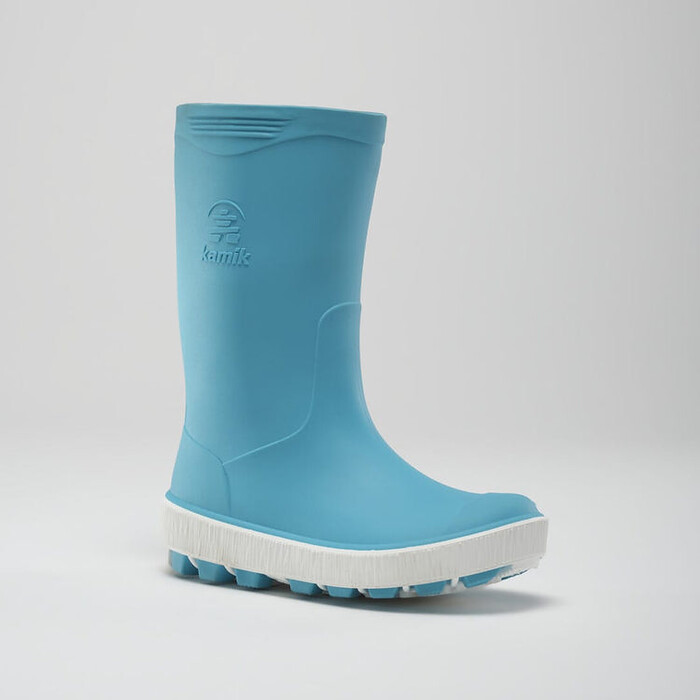 Kamik Kid's Riptide Waterproof Rain Boot Light Blue - EK6285-LBL