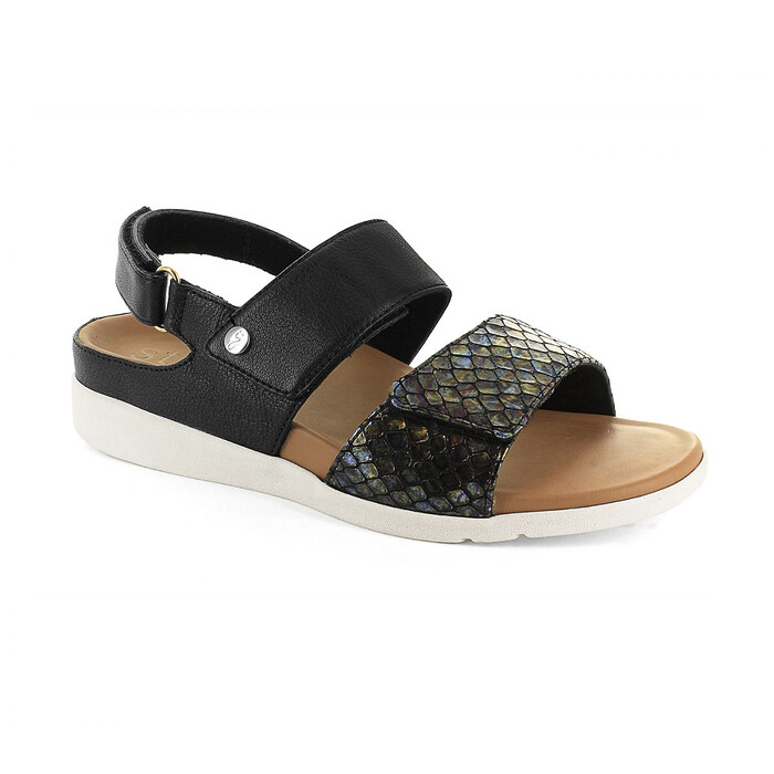 Strive Women's Riviera II Sandal Black/Snake - TS081AK