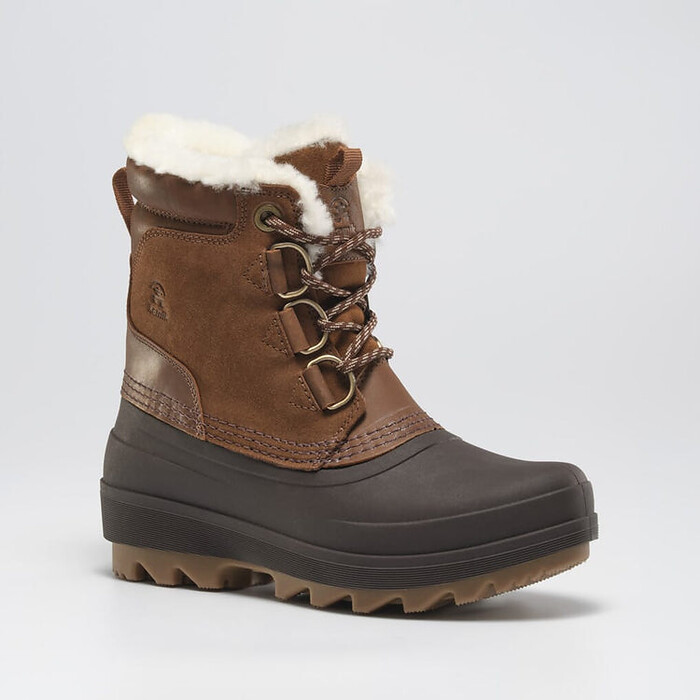 Kamik Women's Lauren Lo Brown Winter Boot - WK2430-BRN