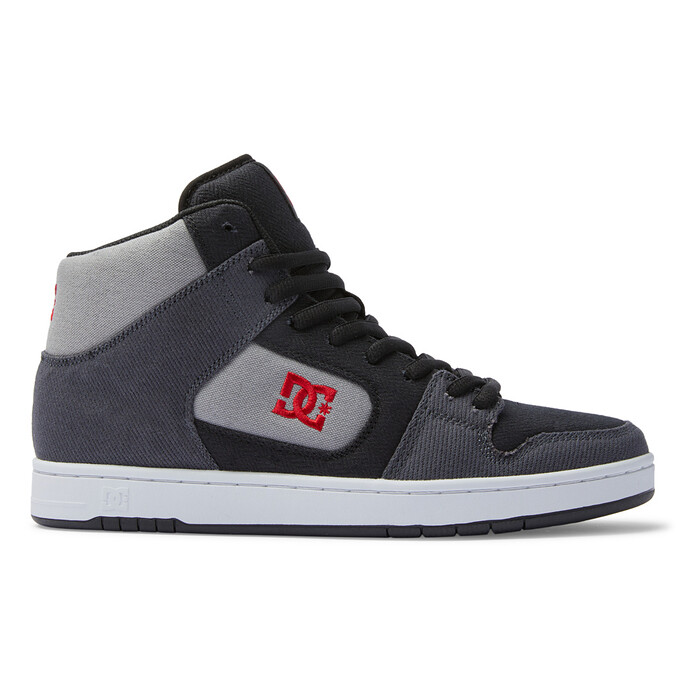 DC Shoes Men's Manteca 4 HI Zero Waste Shoes Black/Red/Grey - ADYS100758-XKRS